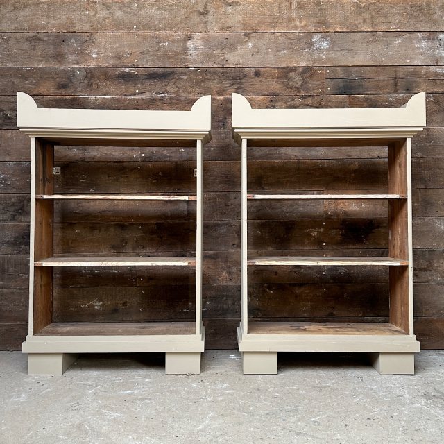 Reclaimed Georgian Style Handmade Bookcases