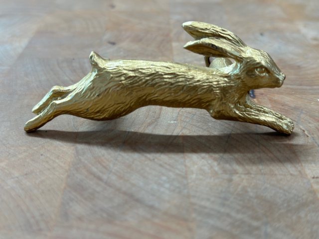 Running Hare Cupboard Knob