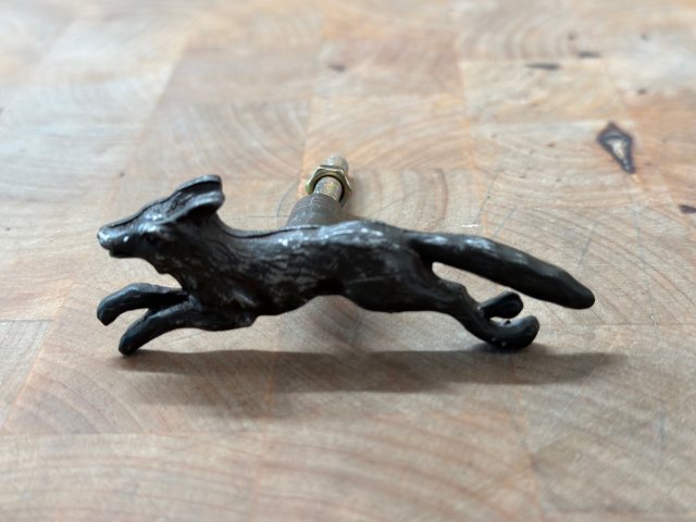 Running Fox Cupboard Knob