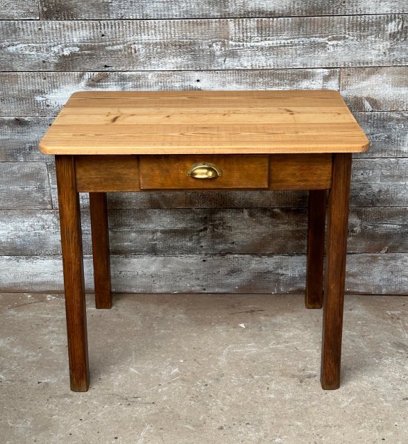 Vintage 1930's Pine Dining Table