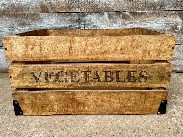 Wooden Crate (Vegetables)