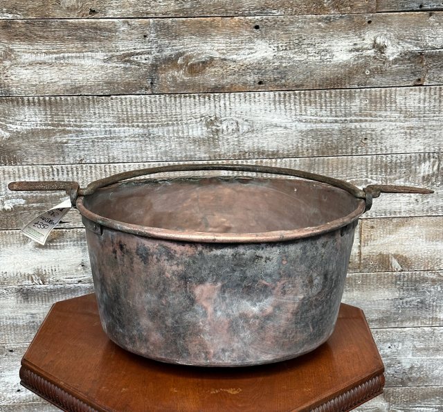 Antique 19th Century large Copper Cauldron