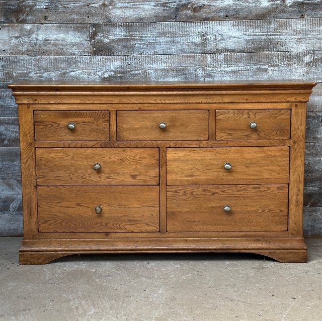 Reclaimed Contemporary Solid Oak Sideboard