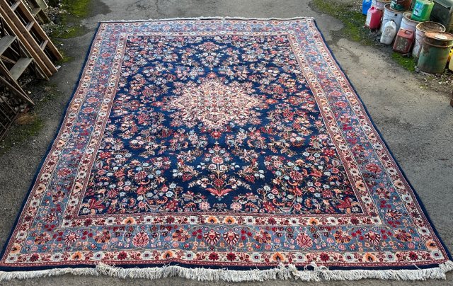 Vintage Massive & Colourful Persian Wool Rug