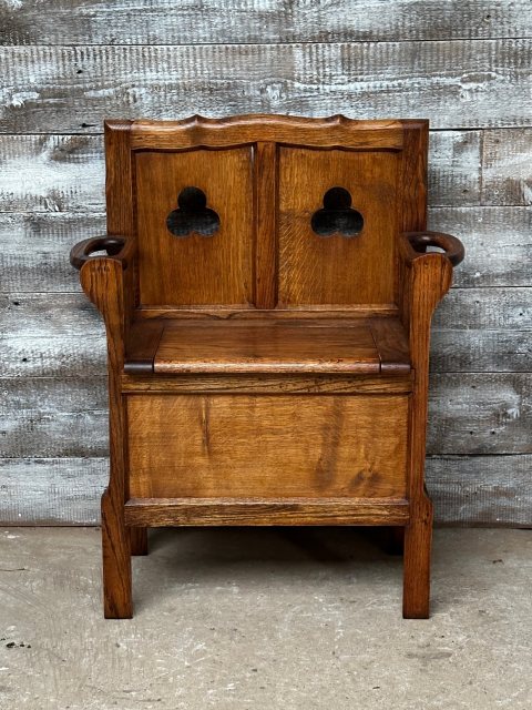 Fantastic Antique Arts & Crafts English Oak Small Settle