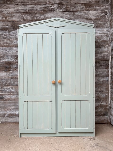 Contemporary Painted Pine Cupboard