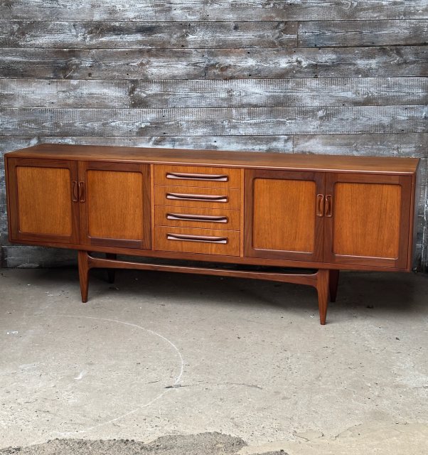 Vintage Mid Century G-Plan Teak Sideboard By E Gomme