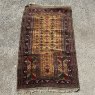 Hand Knotted Persian Wool Belouch Rug 19th Century