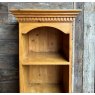 Vintage Solid Pine Tall & Narrow Bookcase