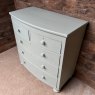 Vintage Painted Solid Wood Chest Of Drawers