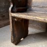 Antique 19th Century Rustic Church Pew Bench