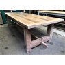 Rustic Oak Refectory Table (2.7m x 1m)