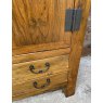 Fantastic Large Vintage Chinese Elm Jumu Cupboard