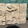 Antique Reclaimed Stone Carving Religious Scene