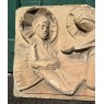 Fantastic Reclaimed Antique Religious Stone Carving