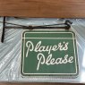 Retro 1950's JPS "Players Please" Cigarette Advertising Sign