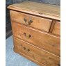 Antique Victorian Pine Country Chest Of Drawers