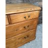 Antique Victorian Pine Country Chest Of Drawers