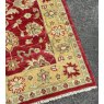 Vintage Red & Cream Wool Rug