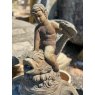 Beautifully Weathered Cherub Fountain