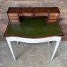 Antique Edwardian Leather Topped Writing Desk