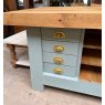 Solid Pine Painted Carpenters Bench