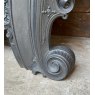 Magnificent Rococo Revival Victorian Cast Iron Fireplace C1850