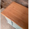 Vintage Rustic Painted Pine Chest Of Drawers