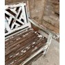 Fantastic Vintage Rustic Teak Garden Bench