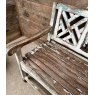 Fantastic Vintage Rustic Teak Garden Bench