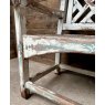 Fantastic Vintage Rustic Teak Garden Bench