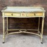 Fantastic Antique Regency Style Serpentine Desk