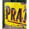 Vintage Original Pratts Enamel Sign