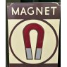 Antique Original 1930's Magnet Ales Enamel Sign