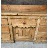 Antique Victorian Waxed Pine Large Sideboard