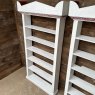 Vintage Pair Of Wall Mounted Georgian Style Bookcases