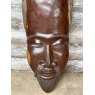 Large Vintage African Hand Carved Tribal Mask