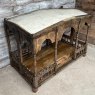 Vintage Carved Teak Indian Palanquin