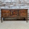 Antique English 18th Century Elm Sideboard