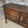 Antique English 18th Century Elm Sideboard