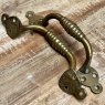 Fantastic Pair Of Victorian Beehive Brass Pull Handles