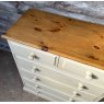 Contemporary Painted Solid Pine Chest Of Drawers