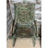 Rustic Carved Hardwood Glastonbury Chairs