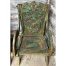 Rustic Carved Hardwood Glastonbury Chairs