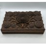 Fine Indian Antique Carved Sandalwood Box