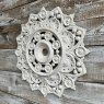 Antique Victorian Cast Iron Ceiling Rose C1860