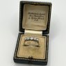 Antique Early 20th Century Old Cut 5 Stone Diamond Ring