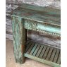 Fabulous Rustic Painted Solid Teak Sideboard