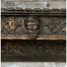 Impressive Antique 18th Century "Kings" Carved Oak Fireplace Surround