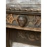 Impressive Antique 18th Century "Kings" Carved Oak Fireplace Surround